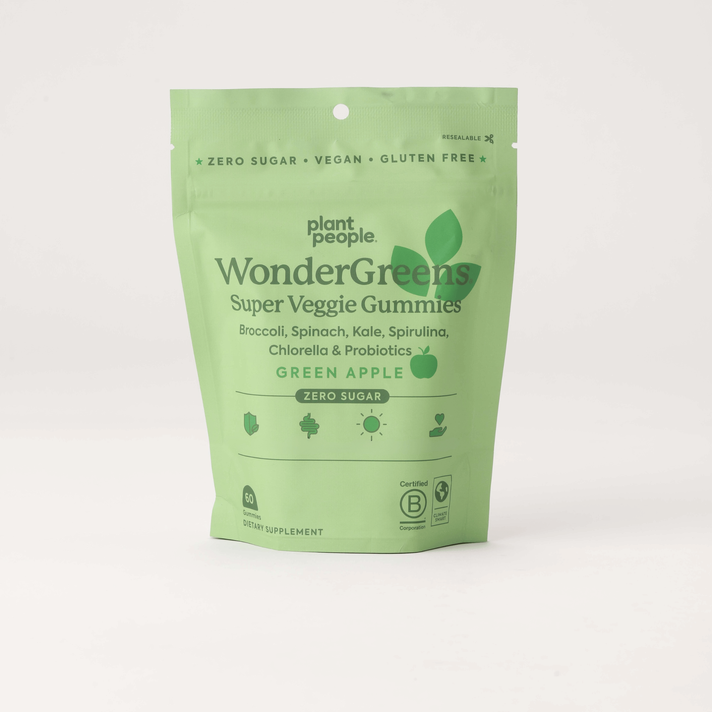 WonderGreens Veggie Gummies (60 stk)